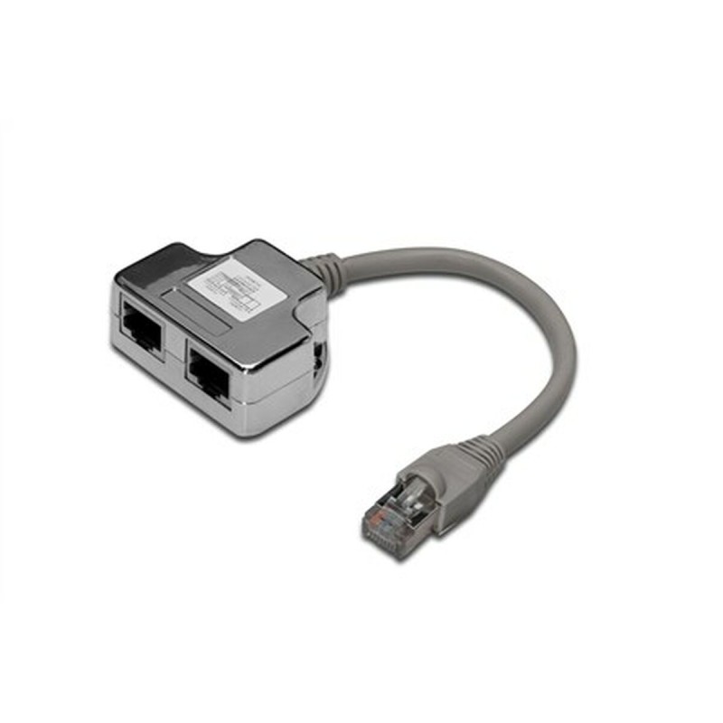 Cavo di Rete Rigido UTP Categoria 6 Digitus by Assmann A-DN-93904 Grigio Argentato Cavo di Rete Rigido UTP Categoria 6 Digitus by Assmann A-DN-93904 Grigio Argentato