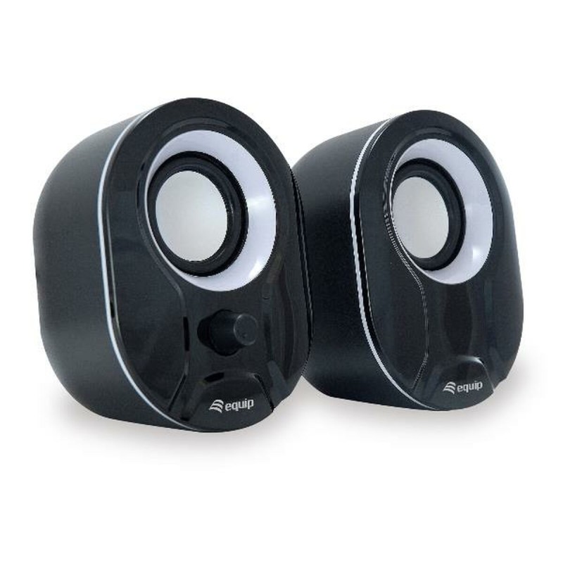 Altoparlanti PC Equip 245333 Nero Nero/Bianco 3 W Altoparlanti PC Equip 245333 Nero Nero/Bianco 3 W