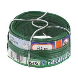 Rotolo di fil di ferro Filgraf Metallo Plastificato
