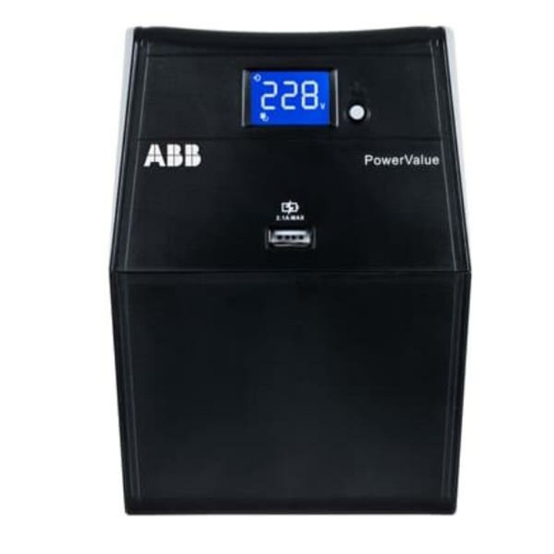 Gruppo di Continuità Interattivo UPS ABB 4NWP100170R0001 360 W 600 VA Gruppo di Continuità Interattivo UPS ABB 4NWP100170R0001 360 W 600 VA