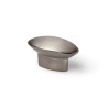 Pomo Rei 743 Metallo 41 x 19 mm Raso nichel 4 Pezzi
