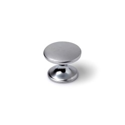 Pomo Rei 756 Argentato Metallo Ø 33 x 27 mm 4 Pezzi