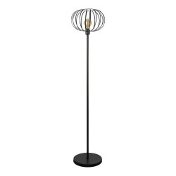 Lampada da Terra EDM 32122 Nero 60 W 220-240 V 35 x 35 x 150 cm Vintage
