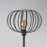 Lampada da Terra EDM 32122 Nero 60 W 220-240 V 35 x 35 x 150 cm Vintage