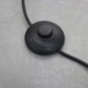 Lampada da Terra EDM 32122 Nero 60 W 220-240 V 35 x 35 x 150 cm Vintage