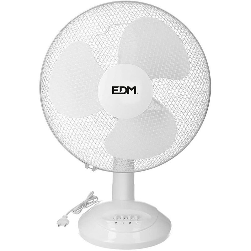 Ventilatore da Tavolo EDM Ø 40 x 61 cm Bianco 45 W Ventilatore da Tavolo EDM Ø 40 x 61 cm Bianco 45 W