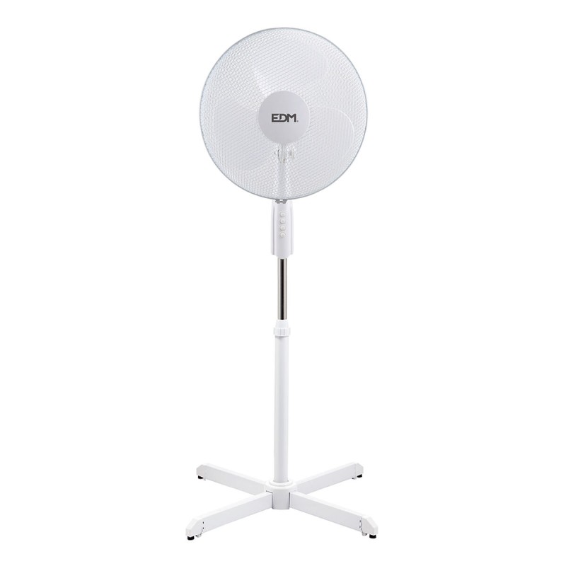 Ventilatore a Piantana EDM 33910 Bianco 45 W 50 W 55 W Ventilatore a Piantana EDM 33910 Bianco 45 W 50 W 55 W