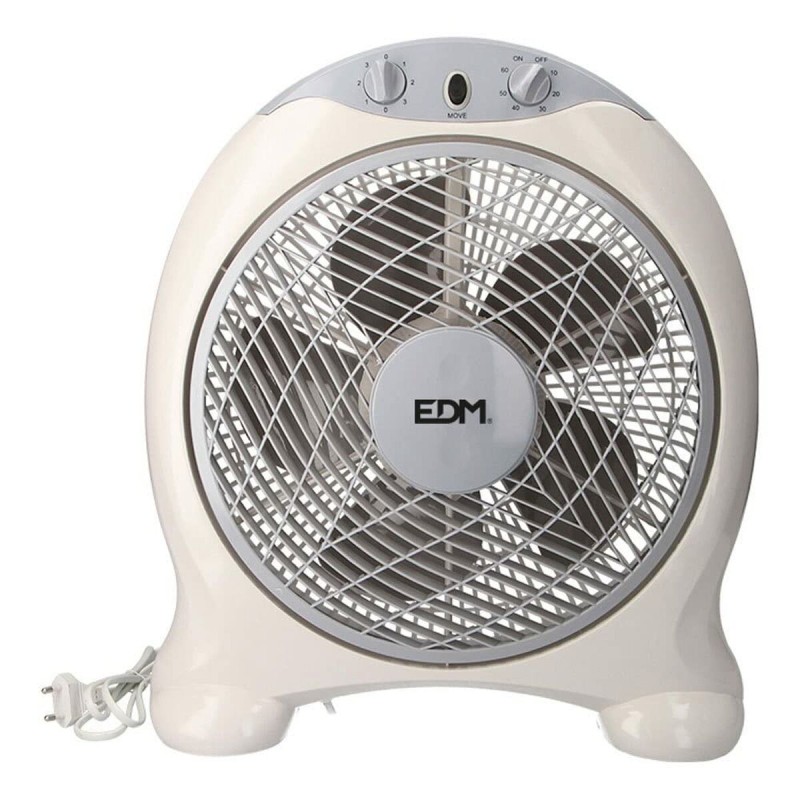 Ventilatore da Tavolo EDM 33951 Bianco Grigio 45 W 38,5 x 13 x 46 cm Ventilatore da Tavolo EDM 33951 Bianco Grigio 45 W 38,5 x 13 x 46 cm