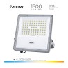 Faro Proiettore EDM 31855 200 W 1500 lm Telecomando Pannello solare (6500 K)