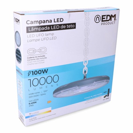 Lampadario EDM 31808 100 W 10000 Lm