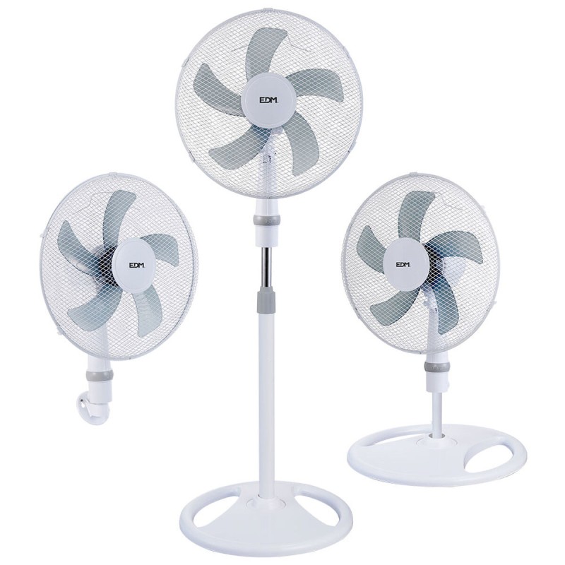 Ventilatore EDM 33530 Bianco 45 W 3 in 1 Ventilatore EDM 33530 Bianco 45 W 3 in 1