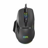Mouse Gaming con LED EDM 07753 for players Nero 7200 dpi
