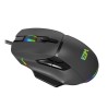 Mouse Gaming con LED EDM 07753 for players Nero 7200 dpi