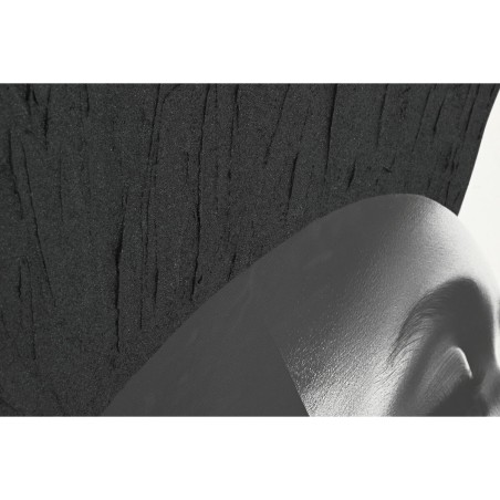 Quadro Home ESPRIT Bianco Nero Donna Moderno 103 x 4,5 x 143 cm (2 Unità)