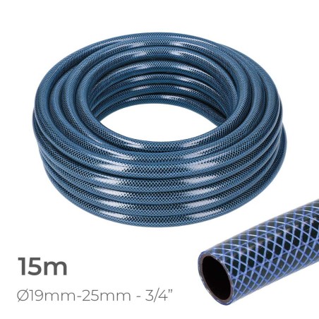 Pompa EDM 74094 3/4" 25 mm x 15 m Azzurro (15 m)