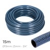 Pompa EDM 74094 3/4" 25 mm x 15 m Azzurro (15 m)