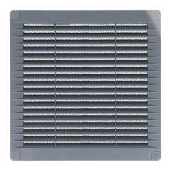 Griglia di ventilazione EDM 87705 Grigio 20 x 20 x 0,7 cm Zanzariera
