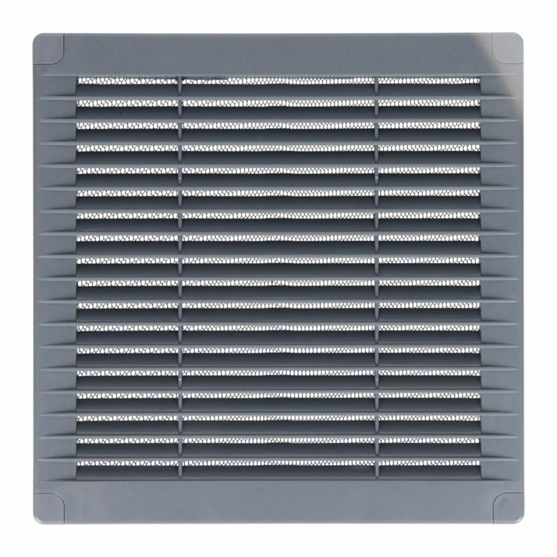 Griglia di ventilazione EDM 87705 Grigio 20 x 20 x 0,7 cm Zanzariera Griglia di ventilazione EDM 87705 Grigio 20 x 20 x 0,7 cm Zanzariera