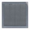 Griglia di ventilazione EDM 87705 Grigio 20 x 20 x 0,7 cm Zanzariera