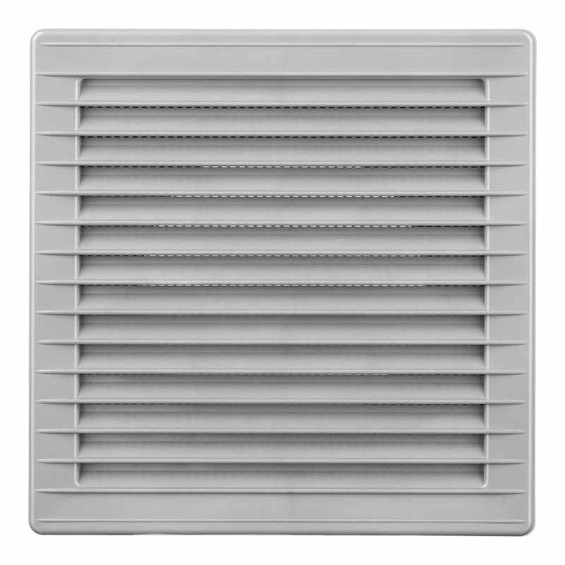 Griglia di ventilazione EDM 87725 Grigio 17 x 17 x 1,15 cm Zanzariera Griglia di ventilazione EDM 87725 Grigio 17 x 17 x 1,15 cm Zanzariera
