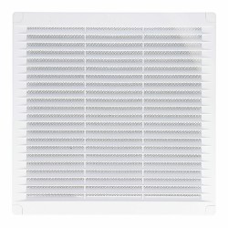 Griglia di ventilazione EDM 87706 Bianco 25 x 25 x 0,7 cm Zanzariera