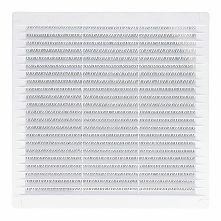 Griglia di ventilazione EDM 87706 Bianco 25 x 25 x 0,7 cm Zanzariera