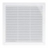 Griglia di ventilazione EDM 87706 Bianco 25 x 25 x 0,7 cm Zanzariera