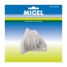 Carrucola per pergola Micel TLD20 Nylon 7,3 x 7,3 x 8 cm Laterale Bianco