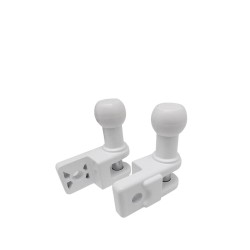 Supporto per tenda da sole Micel TLD01 Bianco 6,9 x 3,07 x 7,32 cm Balaustra