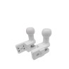 Supporto per tenda da sole Micel TLD01 Bianco 6,9 x 3,07 x 7,32 cm Balaustra