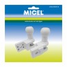 Supporto per tenda da sole Micel TLD01 Bianco 6,9 x 3,07 x 7,32 cm Balaustra