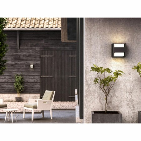Applique LED Philips 16459/93/16 Antracite Alluminio 4,5 W 800 lm A++ (4000 K) (Bianco Caldo)