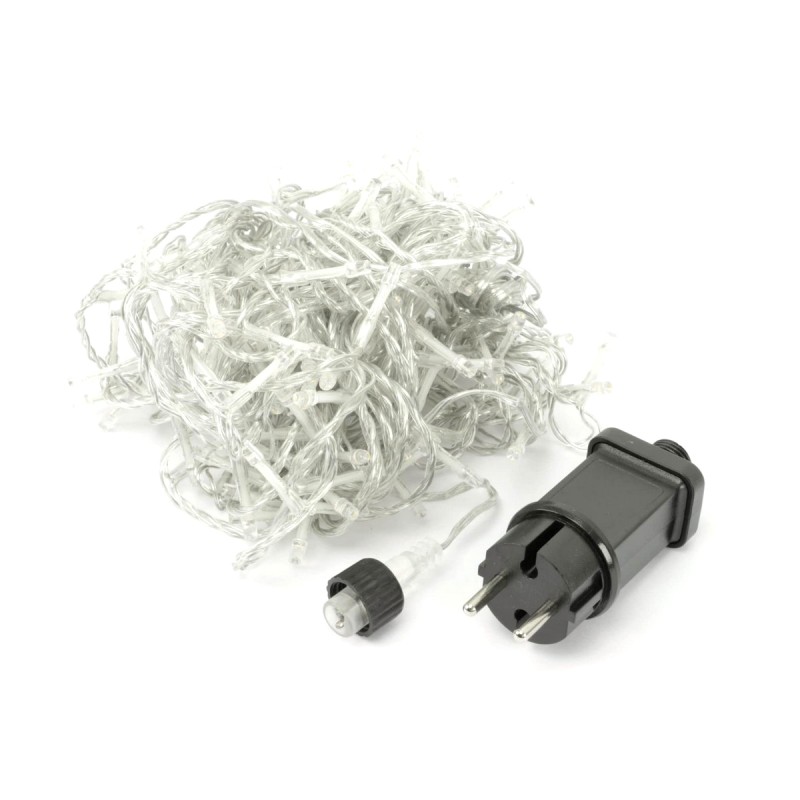Ghirlanda di Luci LED Bianco Caldo Floreale 12 m Ghirlanda di Luci LED Bianco Caldo Floreale 12 m