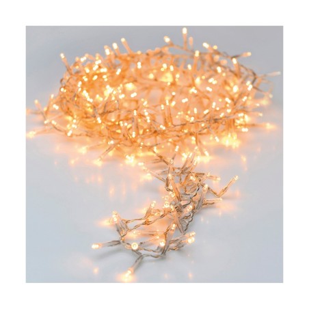 Ghirlanda di Luci LED Bianco Caldo Floreale 12 m