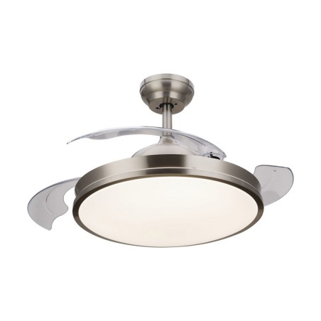 Ventilatore da Soffitto con Luce Philips Atlas 35 W 28 W 4500 Lm nichel (2700 K)