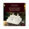 Candela LED Lumineo 485346 Bianco Ricaricabile Interno (4 Unità)