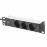 Ciabatta Multipresa Digitus PDU Nero