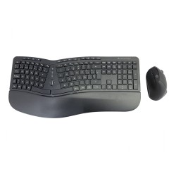 Tastiera e Mouse Conceptronic 120849407101 Nero Qwerty in Spagnolo