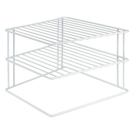 Contenitore per Sistemare per Mobile da Cucina Metaltex Silos 3 Mensole Metallo (25 x 25 x 19 cm)