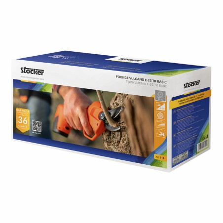 Cesoie a batteria Stocker Vulcano E-24 TR Basic ST-314 20-25 mm 29 cm