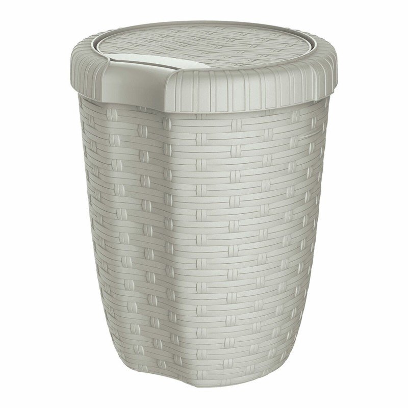 Secchio contenitore Mondex polipropilene Ø 23 x 29 cm Con coperchio Secchio contenitore Mondex polipropilene Ø 23 x 29 cm Con coperchio