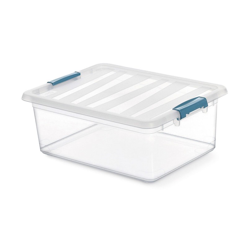 Scatola Multiuso Domopak Living Katla 39 x 29 x 15,5 cm Trasparente polipropilene 12 L Scatola Multiuso Domopak Living Katla 39 x 29 x 15,5 cm Trasparente polipropilene 12 L