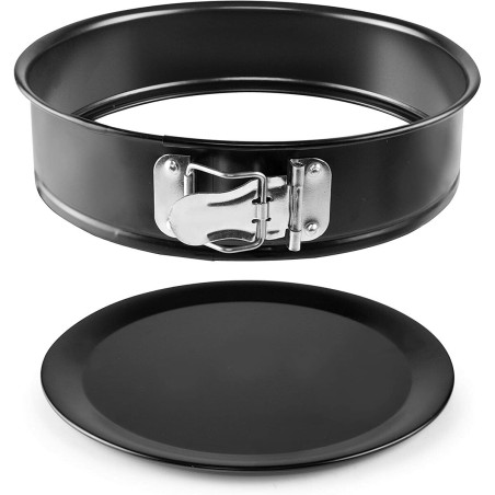 Stampo Removibile Ibili 820128 Acciaio Ø 28 x 6,5 cm Nero Rotondo