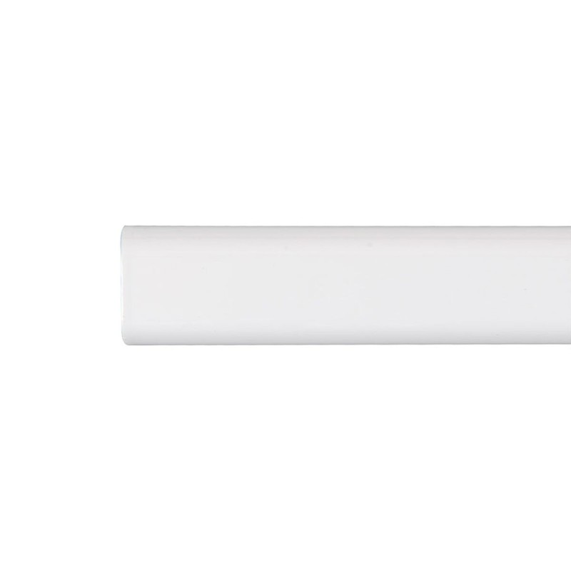Asta per guardaroba Stor Planet Cintacor Bianco Ovalada 200 cm 15 x 25 mm