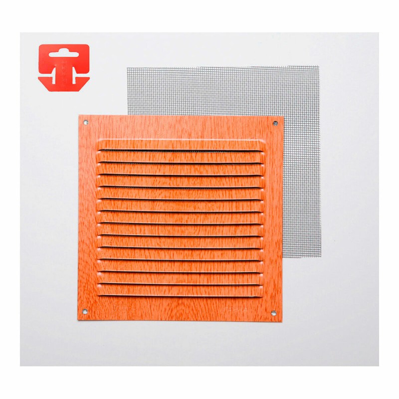 Griglia Fepre Zanzariera Alluminio Faggio (15 x 15 cm) Griglia Fepre Zanzariera Alluminio Faggio (15 x 15 cm)