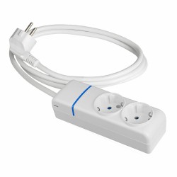 Multipresa con 2 Prese senza Interruttore Solera 8012p 250 V 16 A 1,5 m (1,5 m)