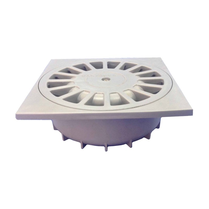 Scarico Tecnoagua T-88 PVC 15 x 15 x 5 cm Ø 5 cm Verticale Scarico Tecnoagua T-88 PVC 15 x 15 x 5 cm Ø 5 cm Verticale