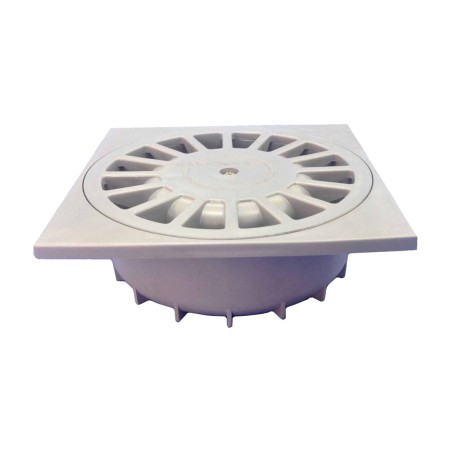 Scarico Tecnoagua T-88 PVC 15 x 15 x 5 cm Ø 5 cm Verticale