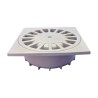 Scarico Tecnoagua T-88 PVC 15 x 15 x 5 cm Ø 5 cm Verticale