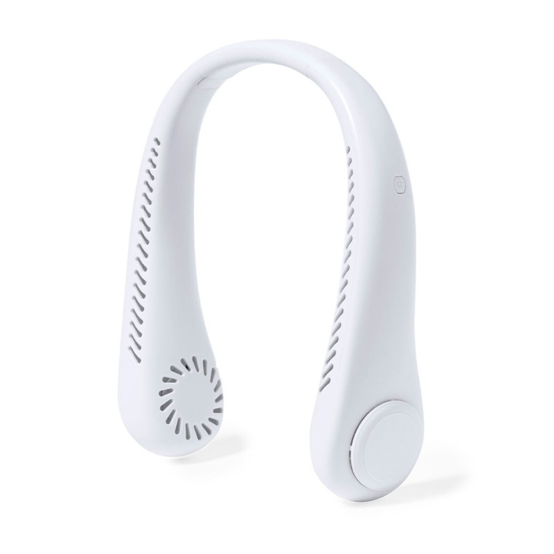 Ventilatore da collo Lifetime Bianco Ricaricabile USB Ventilatore da collo Lifetime Bianco Ricaricabile USB